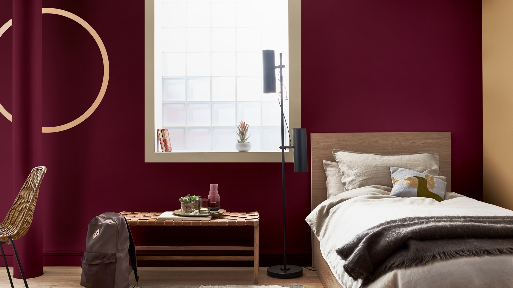 A peaceful child’s bedroom Deco-Paints-Colour-Futures-Colour-of-the-Year-2019-A-place-to-think-Kidsroom-Inspiration-16