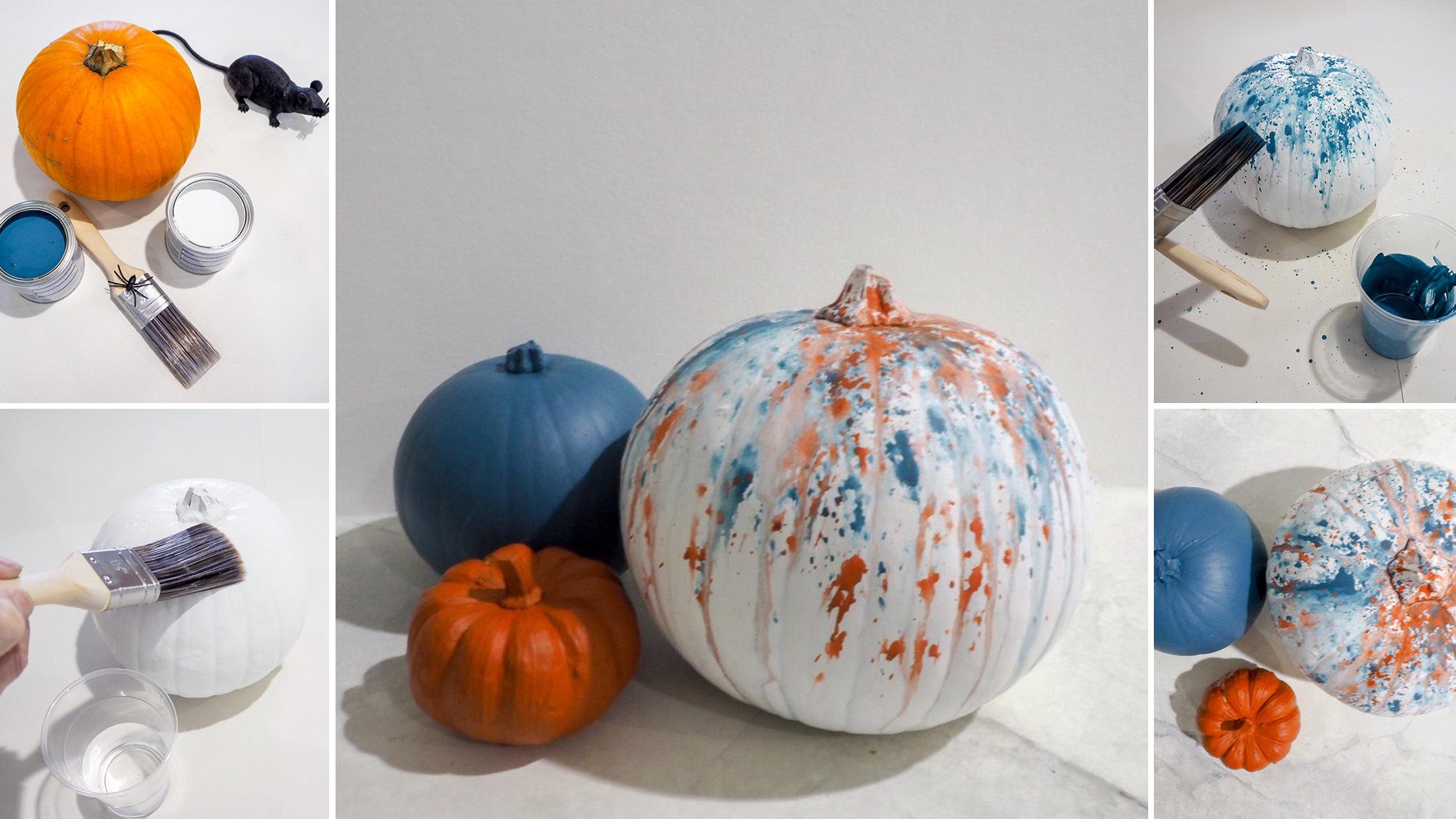 Splattered pumpkins Splattered pumpkins