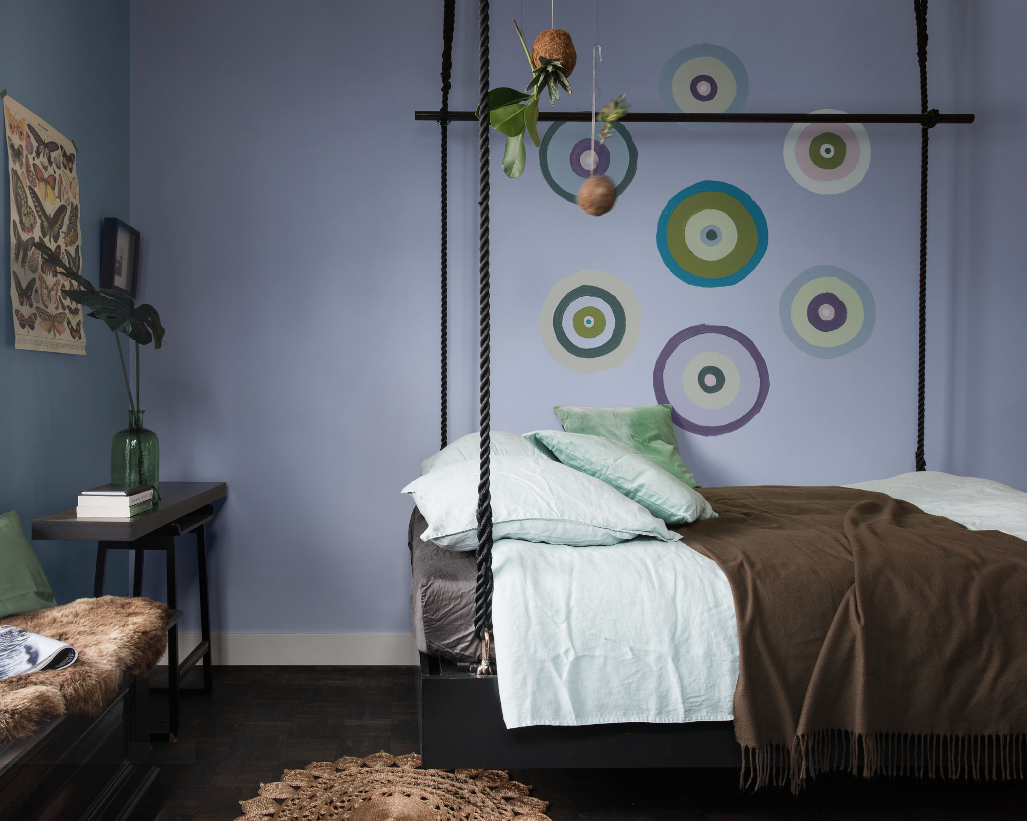 Circles motif Circle motif in a bedroom