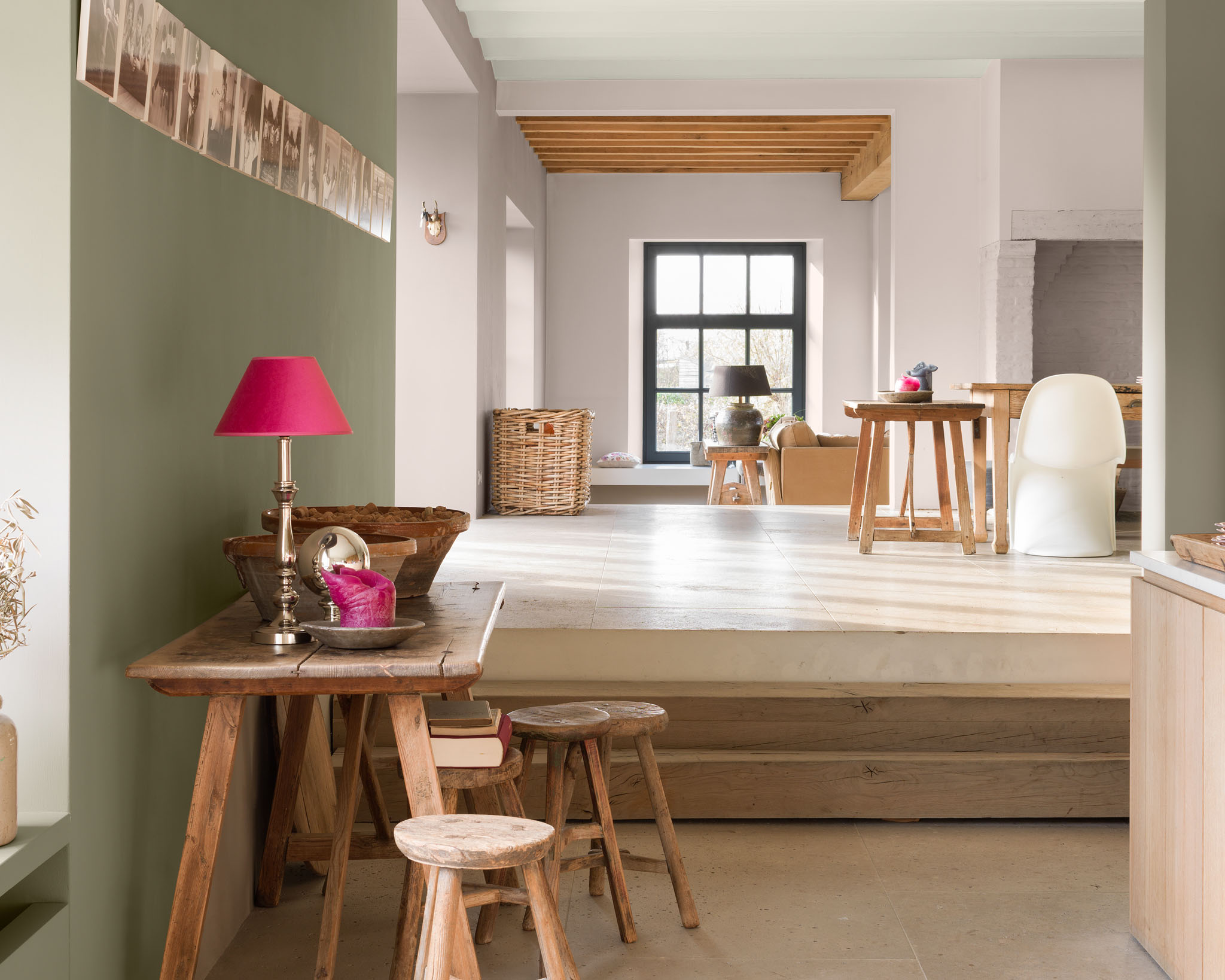 Open plan living Colour schemes for open plan living